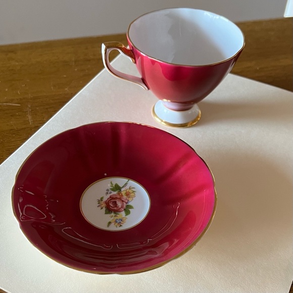 Vintage, Taylor & Kent tea cup saucer England - Picture 4 of 14